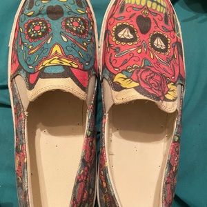 Day of the dead sneakers